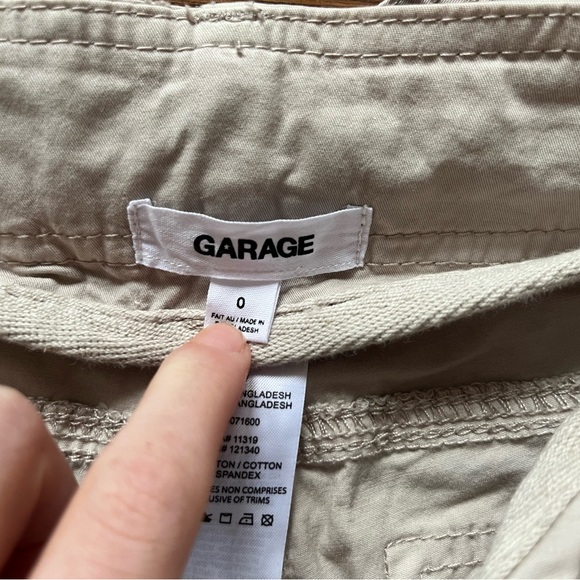Garage flared low rise bootcut cargo pants🩶 - Picture 5 of 6
